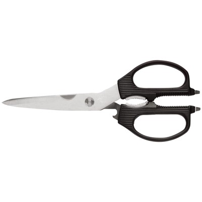 Multi Purpose Shears, Stainless Steel Kitchen Scissors, DM7300, Black, 3.5 In...
