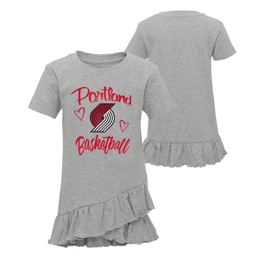 Платье Outerstuff NBA Little Girls Portland Trail Blazers претендует на славу с рюшами