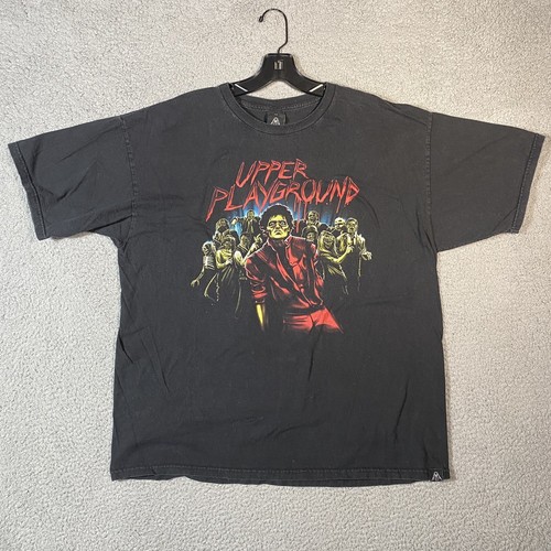 UPPER PLAYGROUND T-SHIRT GRAPHICS 洋書　レア本 Upper Playground Rare Michael Jackson Thriller Video T Shirt