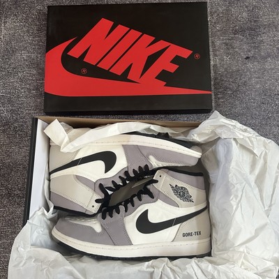 NIB DS Mens Nike Air Jordan 1 Retro High Element Gore-Tex Light Bone Sail Sz 9.5