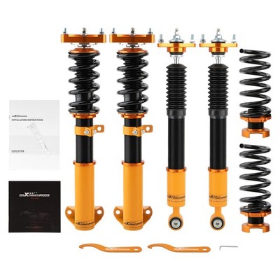 24 Step Damping Coilovers For Mercedes W204 C250 08-14 Springs Suspension Struts