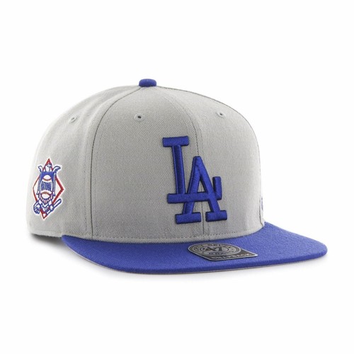 Мужские кроссовки 47 Brand LA Dodgers Captain Snapback - серые/синие поля