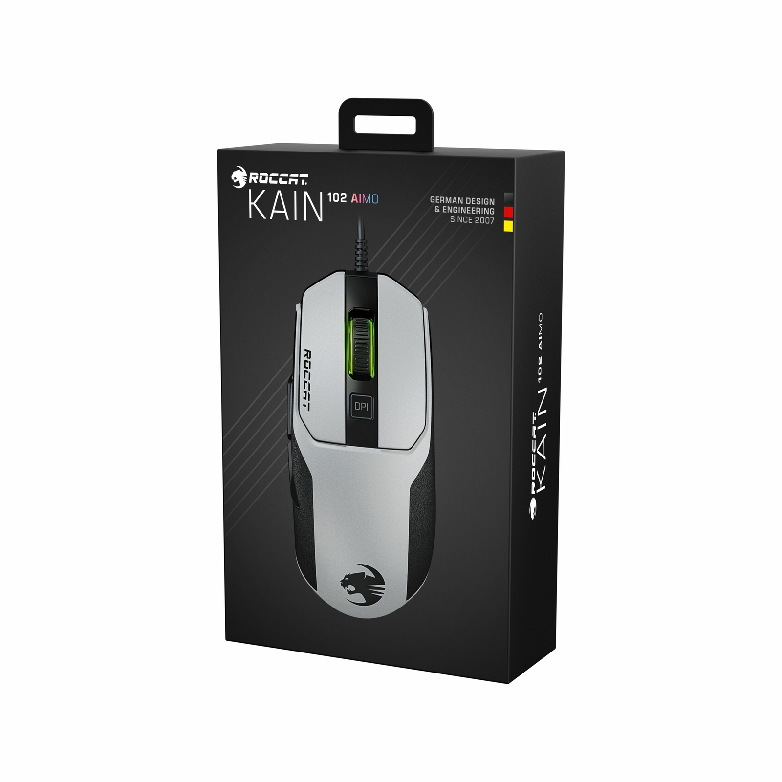 Roccat Kain 102 Aimo Rgb Gaming Mouse Arctic White Ebay