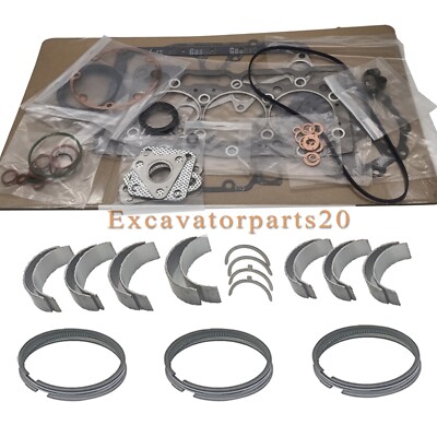 New Overhaul Re-ring Kit Fit For Yanmar 3TNV88 Engine CT226 EG230 EF230 Tractor