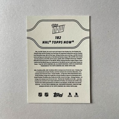 2024 Topps NHL Topps Now #182 Brad Marchand