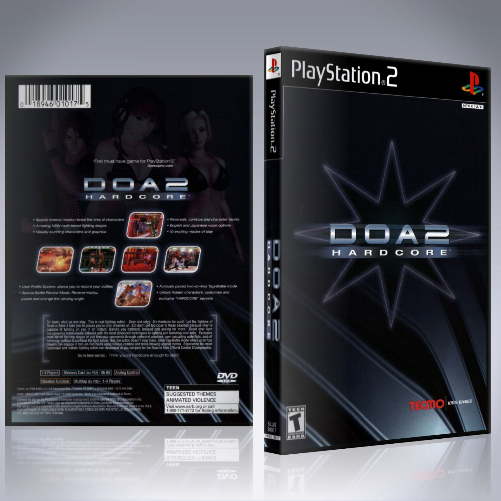 DOA2 HARD・CORE PlayStation 2 the Best USED PS2 PlayStation 2 DOA2 HARD CORE 00036 JAPAN IMPORT | eBay