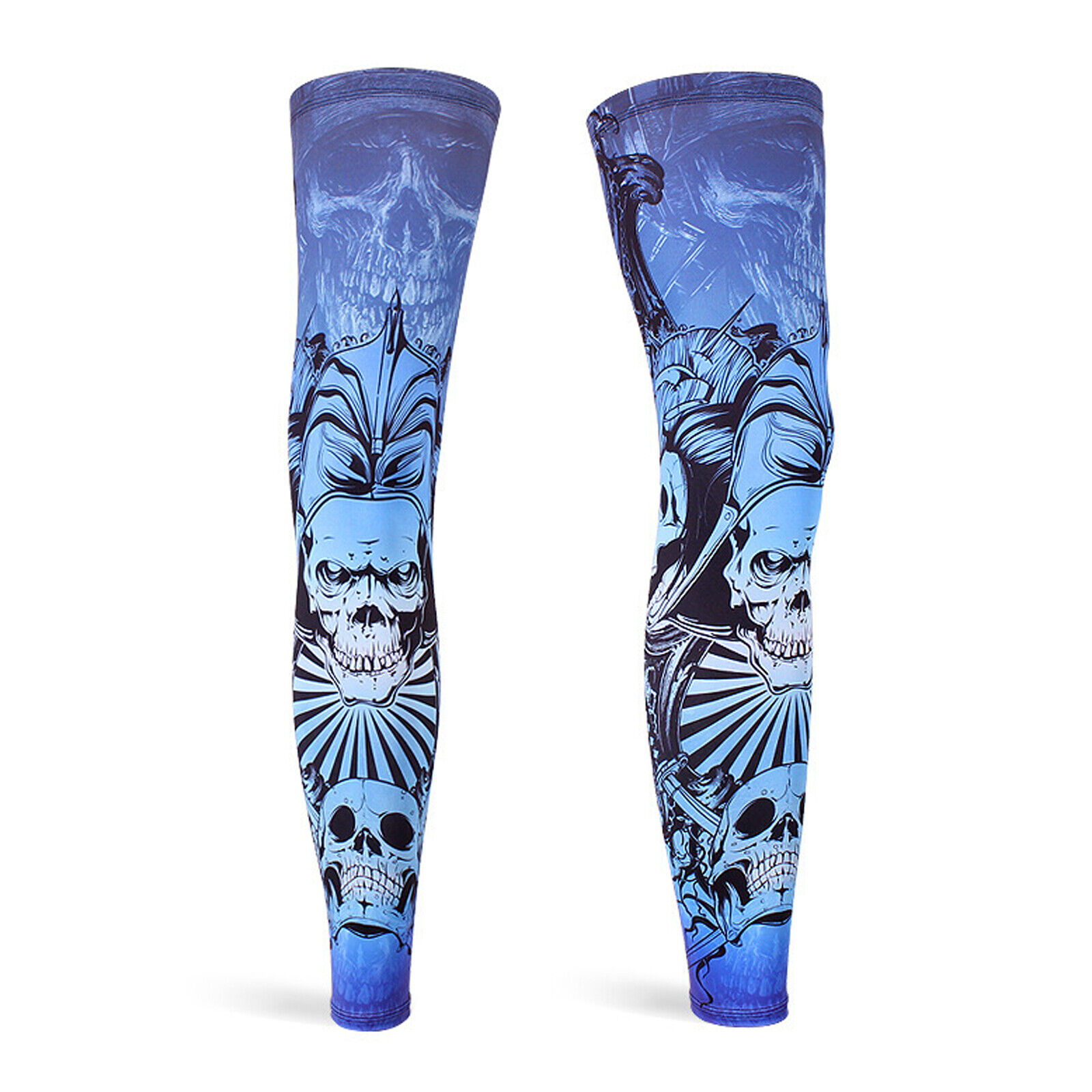Women Men Tattoo Leg Sleeves Knee Compression Cooling Cover Women Men Tattoo Leg Sleeves Knee Compression Cooling Cover
