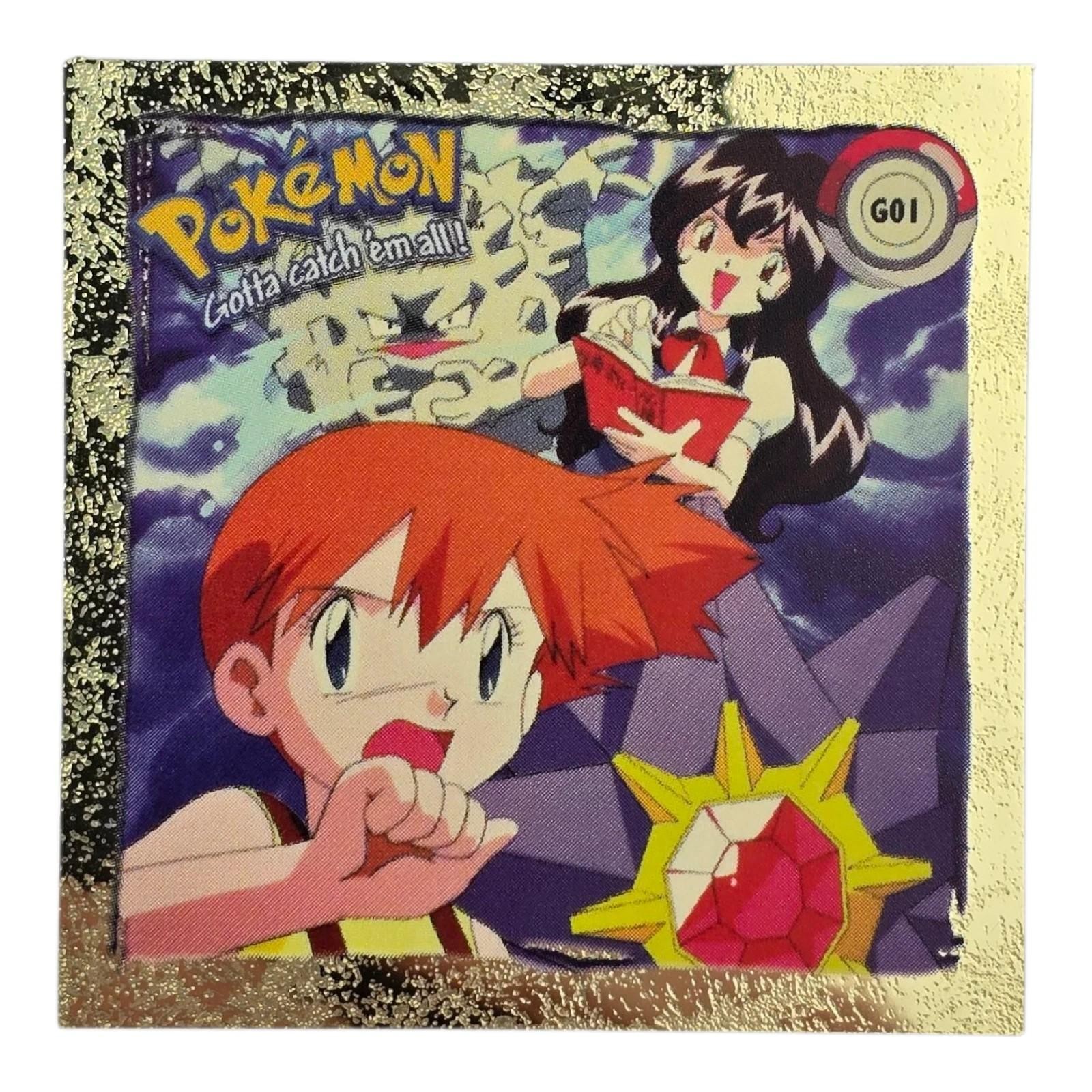 Vintage 90s Pokemon Artbox Stickers Pick Your Own Normal Gold Foil Prism Holo