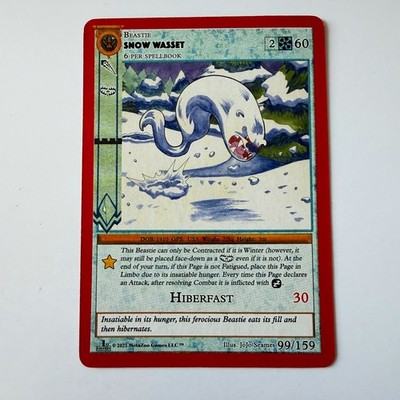 Recto de Topps Metazoo 1st Edition #99/159 Snow Wasset