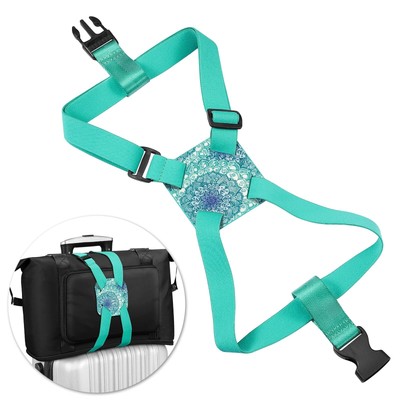 Luggage Strap, FINPAC Bag Bungee Suitcase Adjustable Elastic Strap Belt Trave...