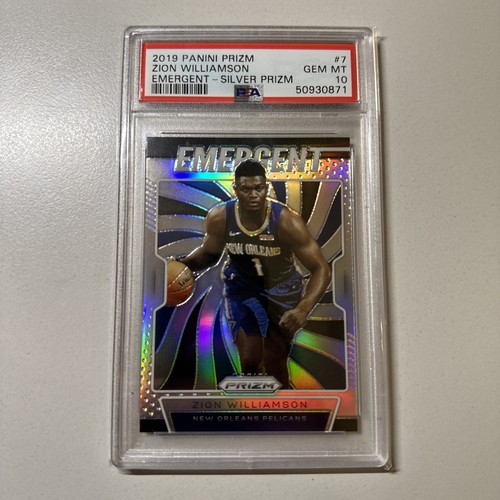 【PSA10】Zion Williamson RC Silver 2019-20 Zion Williamson Silver Prizm Rookie RC X4 Lot Psa 10