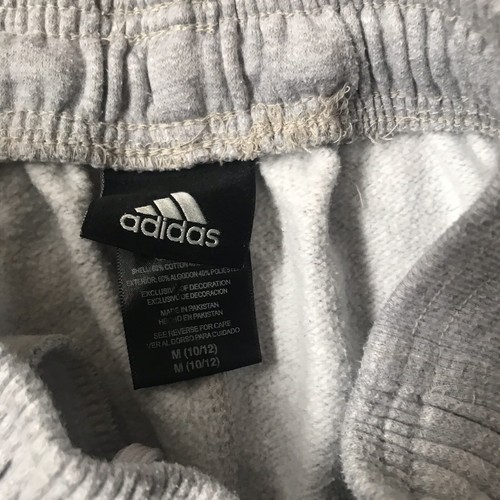 Youth Adidas Jogger Sweat Pants Cotton Size Medium 10 12 Fair