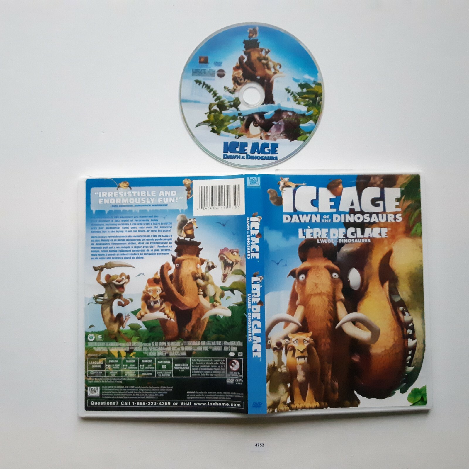 Ice Age: Dawn Of The Dinosaurs- DVD | eBay