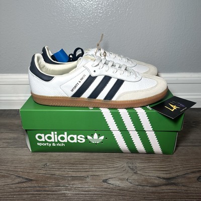 2023 adidas Sporty & Rich x Samba OG White Legend Ink Size 9.5 w/ Box