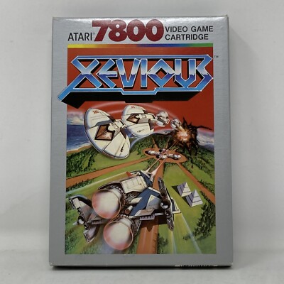 Xevious Atari 7800 Complete in Box CIB (D15)