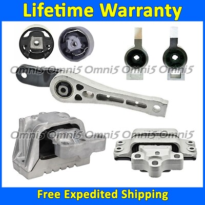 K2465 Motor & Trans Mount For 2007-13 Volkswagen Eos/2006-11 Volkswagen GTI 2.0L