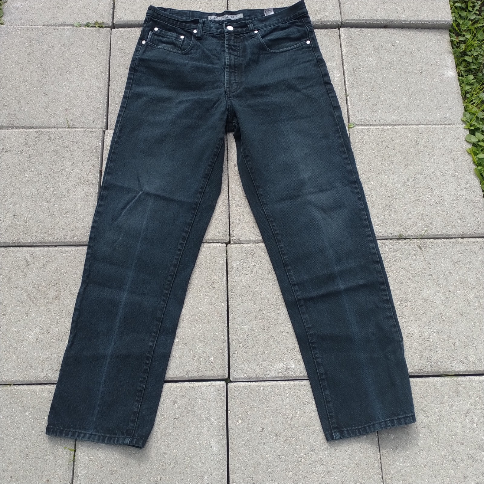 Vintage GSL Jeans Mens 34x30 Straight Leg Denim Grunge 90s
