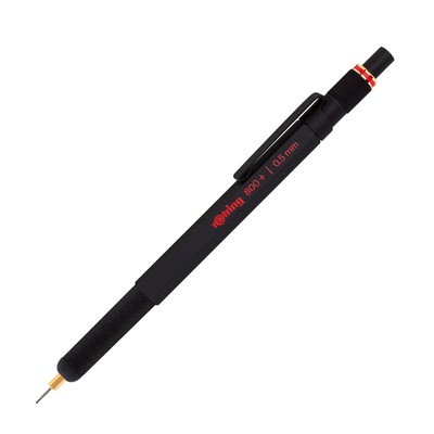 Rotring 800+ Mechanical Pencil + Stylus Black 0.5mm 1900181