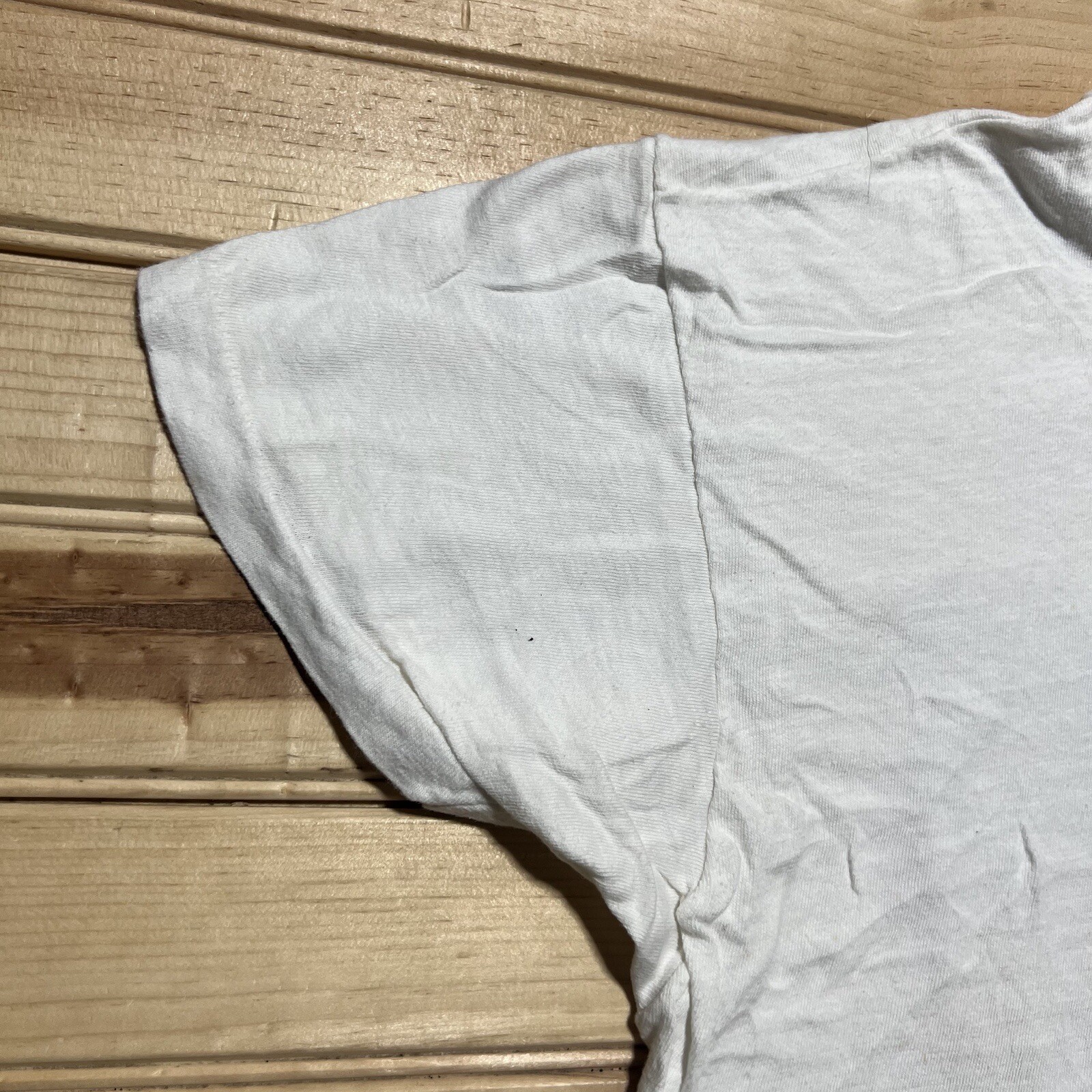 Vintage 70s Hanes Official Cotton Logo Inc Huntsville Warehouse Shirt Size XL