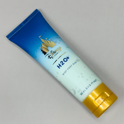DISNEY Resorts H2O Mint Foot Rub 3 oz Tube DISCONTINUED 19048 New