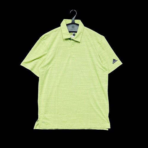 

Мужская спортивная рубашка-поло Adidas Space-Dye Stripe с короткими рукавами, зеленая, #166, Зеленый, Adidas 166