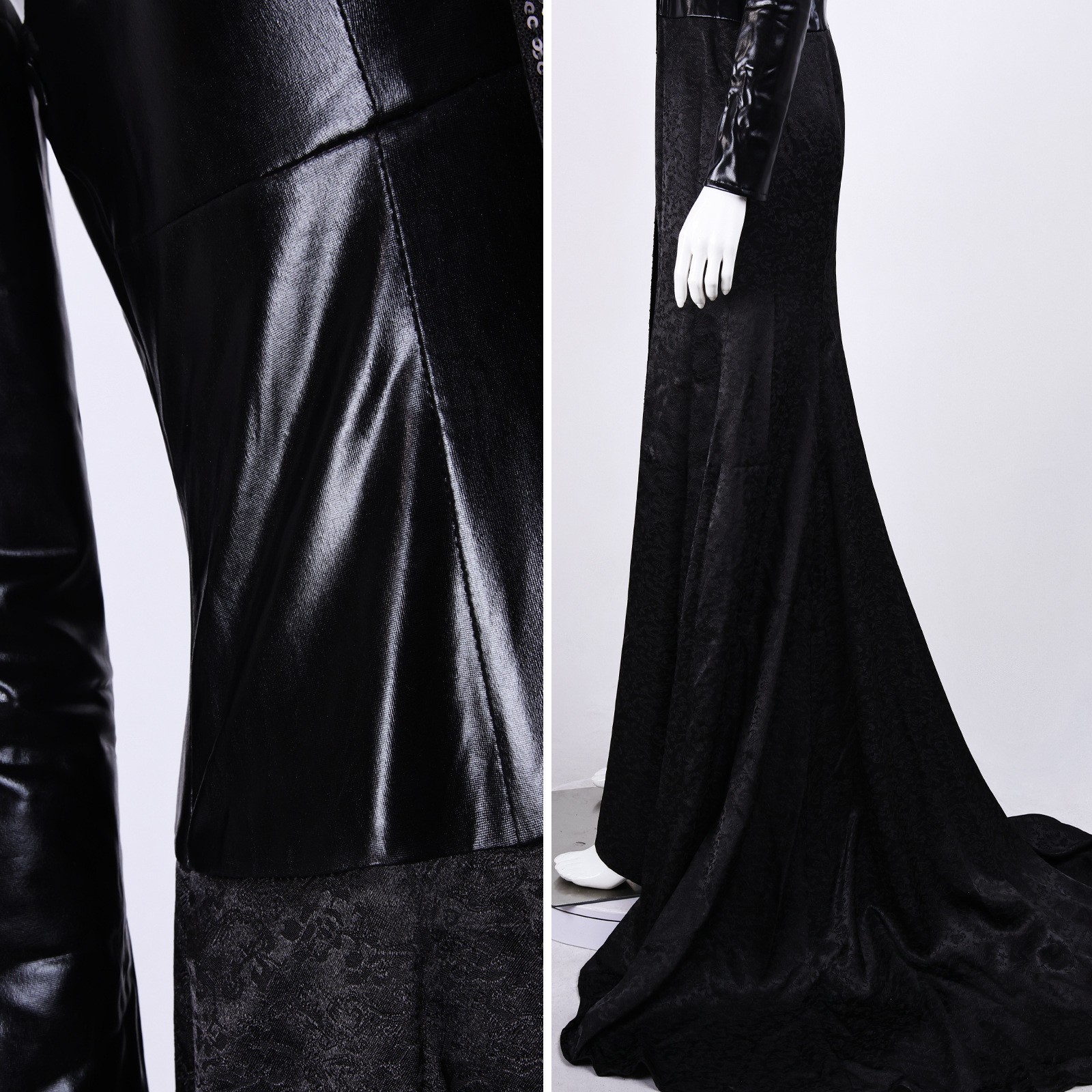 elegant prom dresses with sleeves One Shoulder Long Sleeve Dress Slit Size:US 10.5 / EU 43.5 681 Color size-dress-shirts_16.5 Sheath V-Neck Backless White