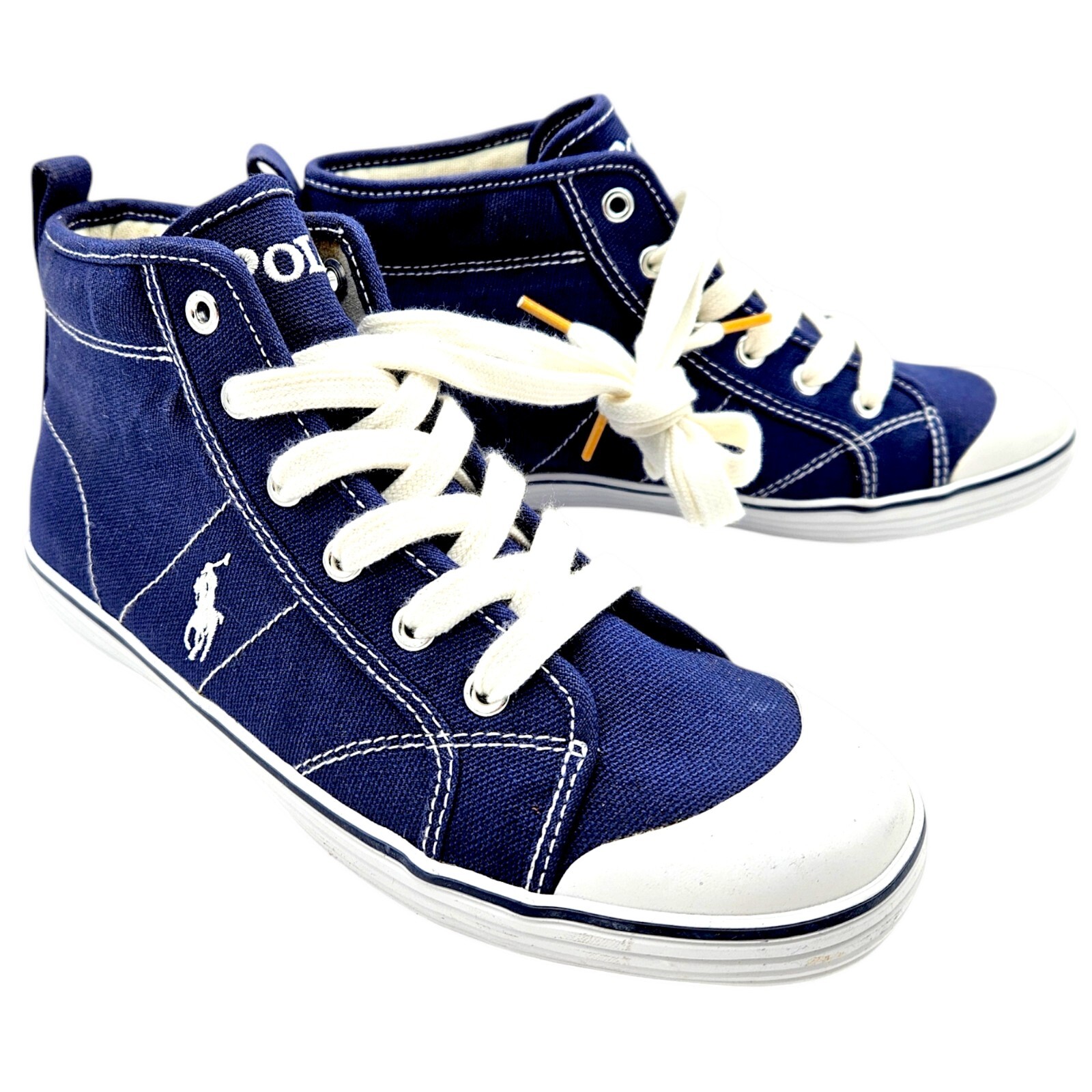 Polo Ralph Lauren - MARTINE Sneakers, Navy Canvas, Polo Logo