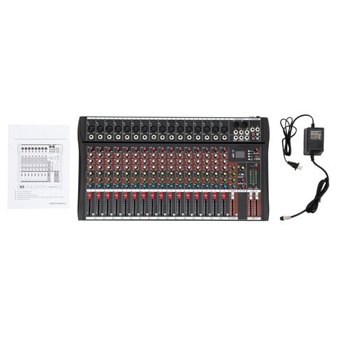 ::16 Channel Pro Bluetooth Live Studio Audio Music Live Mixer USB Mixing Console