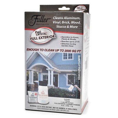 Fuller Brush Full Crystal Full Exterior cleaner As Seen on TV Bottle 4 oz Powder