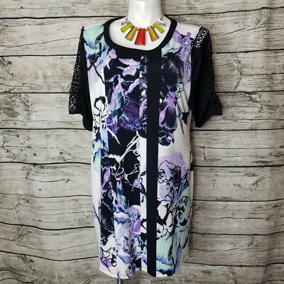Style & Co Tokyo Vibe Spring Equinox Dress Size 3X