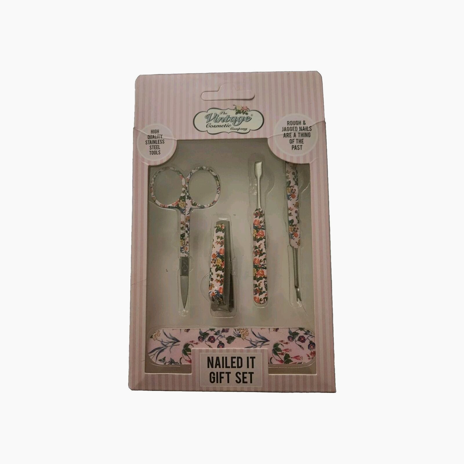 The Vintage Cosmetic Co • Nailed It Gift Set • 5 Piece • High Quality • NIB