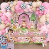 Farm Animal Themed Party Decoration for Girl,Farm Barn Animals Backdrop Banner Farmhouse Animals Decor Party Tablecloth Balloon Arch Garland Kit for Birthday Photography Baby Shower Party Supplies