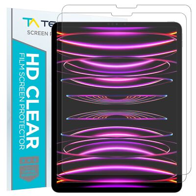 Tech Armor Matte Film Screen Protector for iPad Pro 12.9 2022, 2021 - 2 Pack