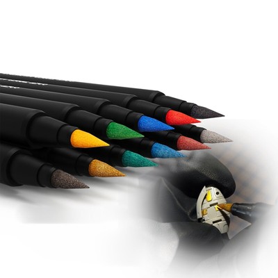 2023 DSPIAE MK/MKM Waterproof Soft Tipped Marker Pen For Plastic Model Tools Su