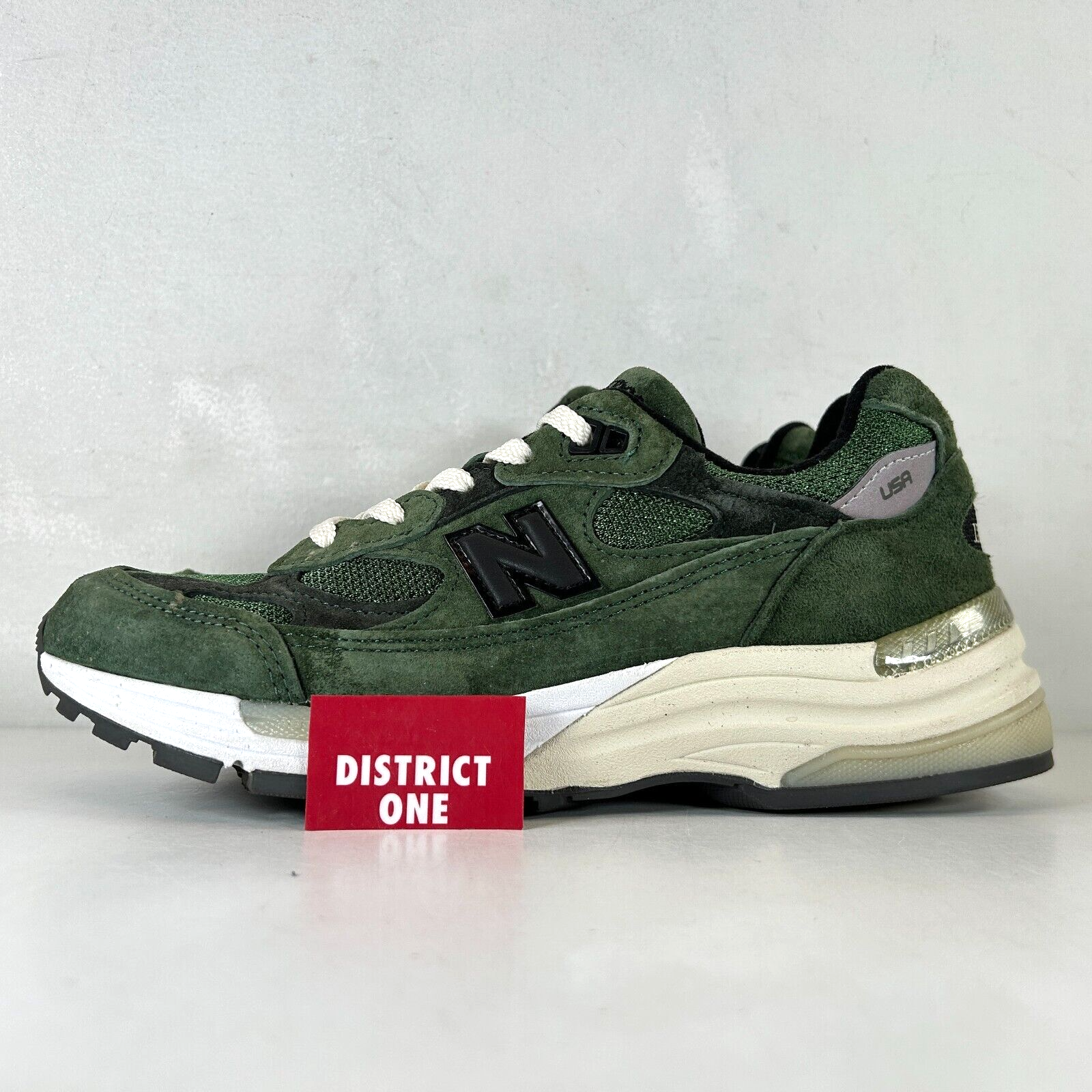 美品 New Balance JJJJound M992JJ Green 992 New Balance x JJJJound 992 Made in USA 'Mossy Green' M992JJ
