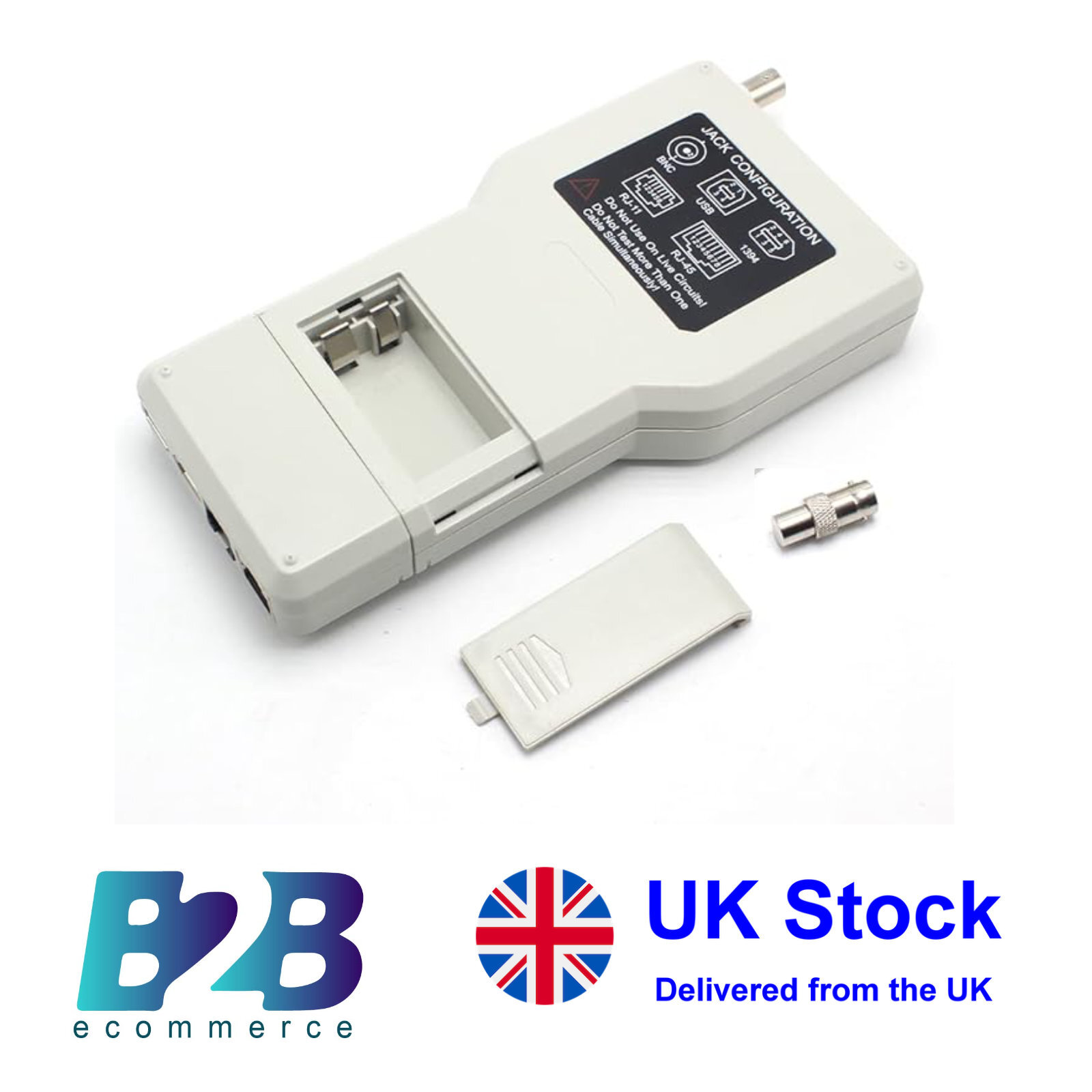 5 in 1 Cable Tester RJ45 RJ11 BNC USB Network Cable Tester Cable Finder Tracker - Picture 4 of 9