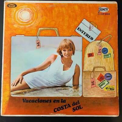 Vacaciones En La Costa Del Sol, By Various, Mexican Lp Compilation Spanish Folk