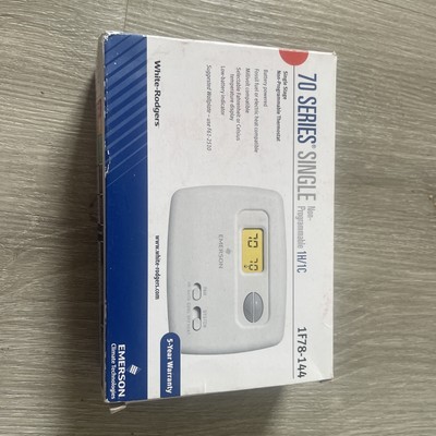 Emerson 1F78-144 Single Stage Non-Programmable Thermostat 70 Series