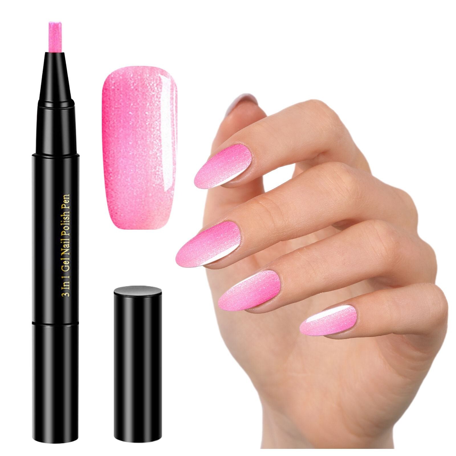 20 Colors Collection Step Nail Gel Pen 3 In 1 Nail Art Pencil Nail Gel Oil Hot