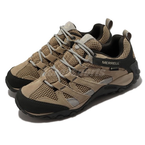 

Merrell Alverstone GTX Gore-Tex Khaki Brown Women Outdoor Hiking Shoes J135212, Коричневый, Alverstone Gtx