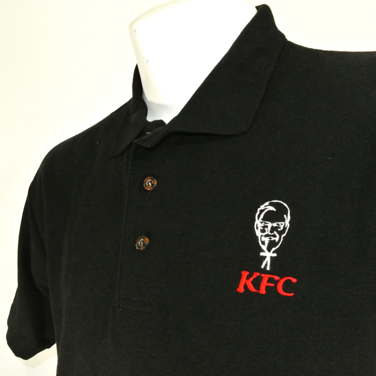 バイトポロシャツKFC cllabo KFCxCoM バイトポロシャツKFC cllabo KFCxCoM