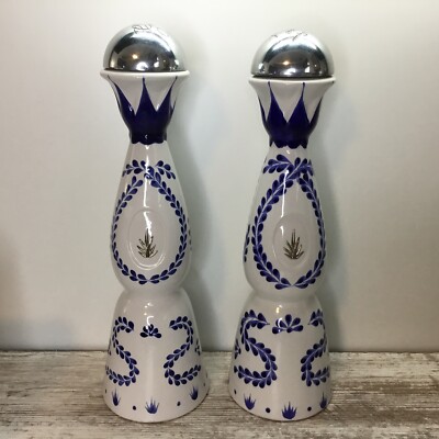 Lot of 2 Clase Azul Reposado Tequila 750ML Empty Bottles
