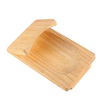 Wood Oyster Shucking Clamp Practical Oyster Holder Clam Shucker Tool Household