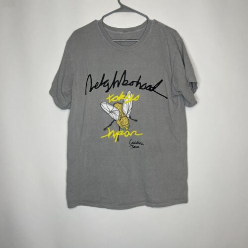 Cactus Jack x Neighborhood Carousel Tee Grey Large Travis Cactus Jack x Neighborhood Carousel Tee Grey Large Travis