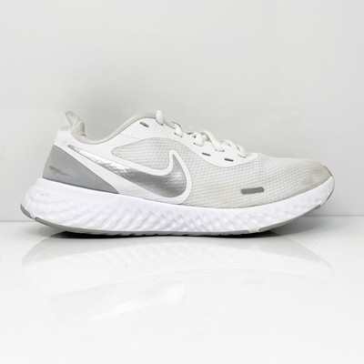 

Nike Womens Revolution 5 BQ3207-100 Белые кроссовки кроссовки размер 8,5, Белый, Revolution 5