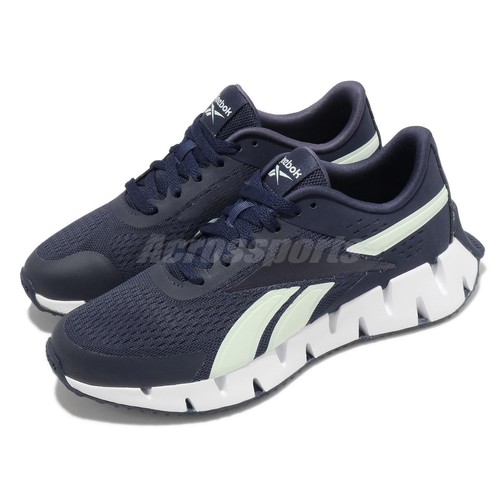 

Reebok Zig Dynamica 2.0 Темно-синяя белая женская спортивная обувь для бега S42638, Синий, Zig Dynamica 2.0
