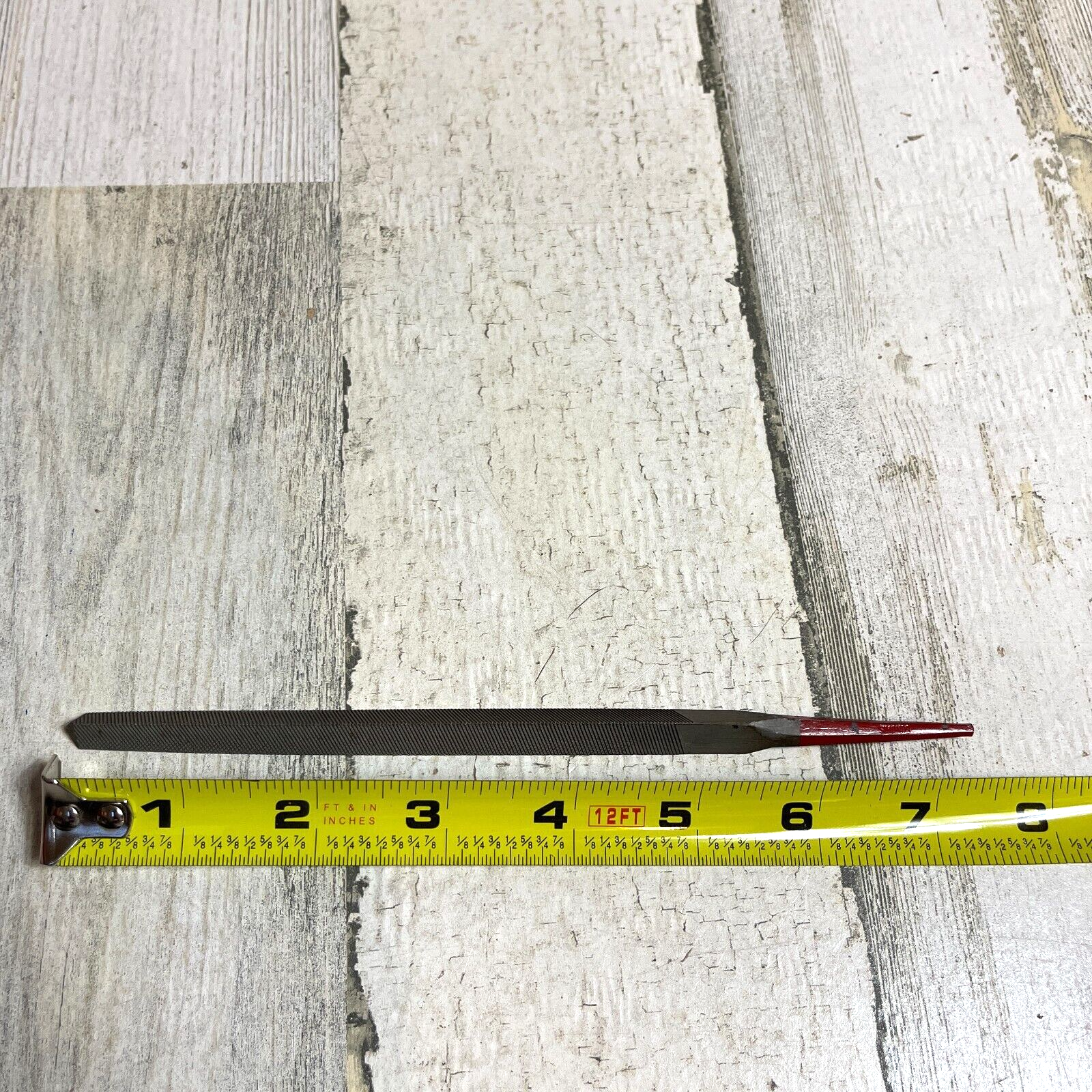 SIMONDS 5" Long 3/8" Wide FILE NOS 3 Square Sides Triangle Shape 7.5" OAL