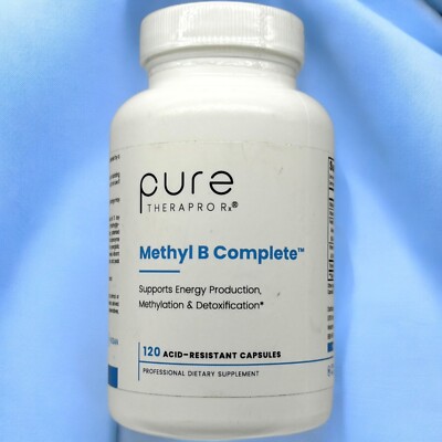 Methyl B Complete METHYLATION Complex Vitamin Support Supplement 120 Capsules