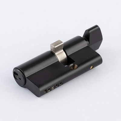 Offset Euro Profile Lock Cylinder With Thumb Turn Fits For Pella Storm Door 2-Bo
