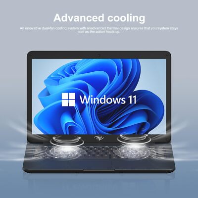 14'' Laptop Intel Celeron 8GB Memory 256GB SSD Windows 11 2.4G/5G WiFi,BT4.2 HD